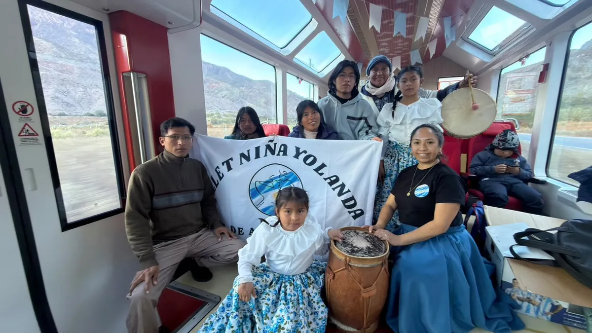 Más de 500 jujeños disfrutaron de la experiencia del Tren Solar de la Quebrada
