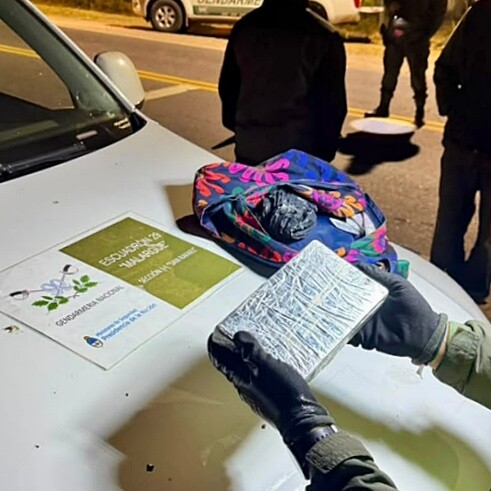 CAÑADA SECA | Operativo terminó con más de un kilo de droga secuestrada