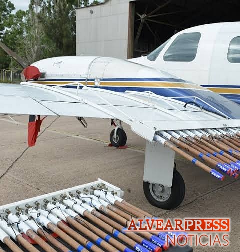 LUCHA ANTIGRANIZO | El Gobierno de Mendoza cedió dos aviones de la Lucha Antigranizo a San Rafael y General Alvear