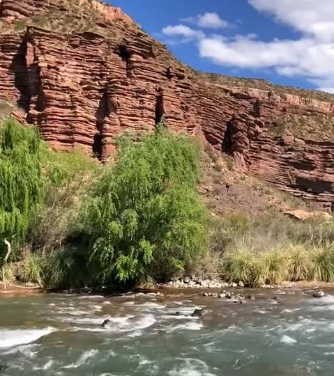 El DGI redujo la erogación de agua del Río Atuel
