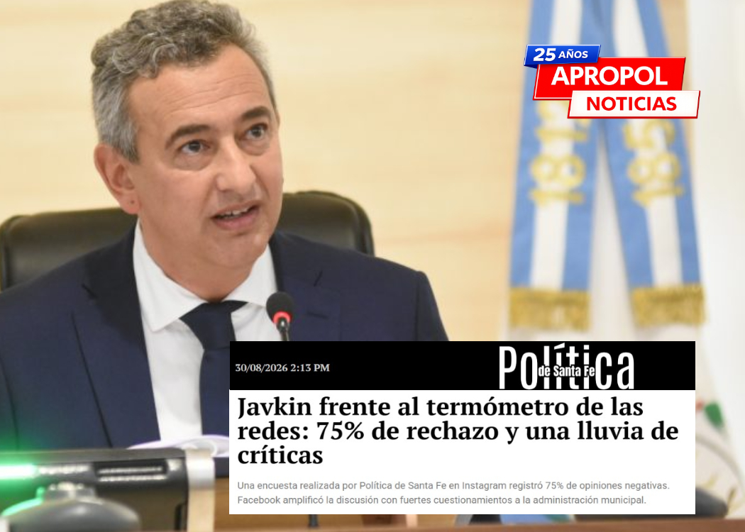 Javkin frente al espejo: el costo de gobernar controlando, castigando y señalando a los demás