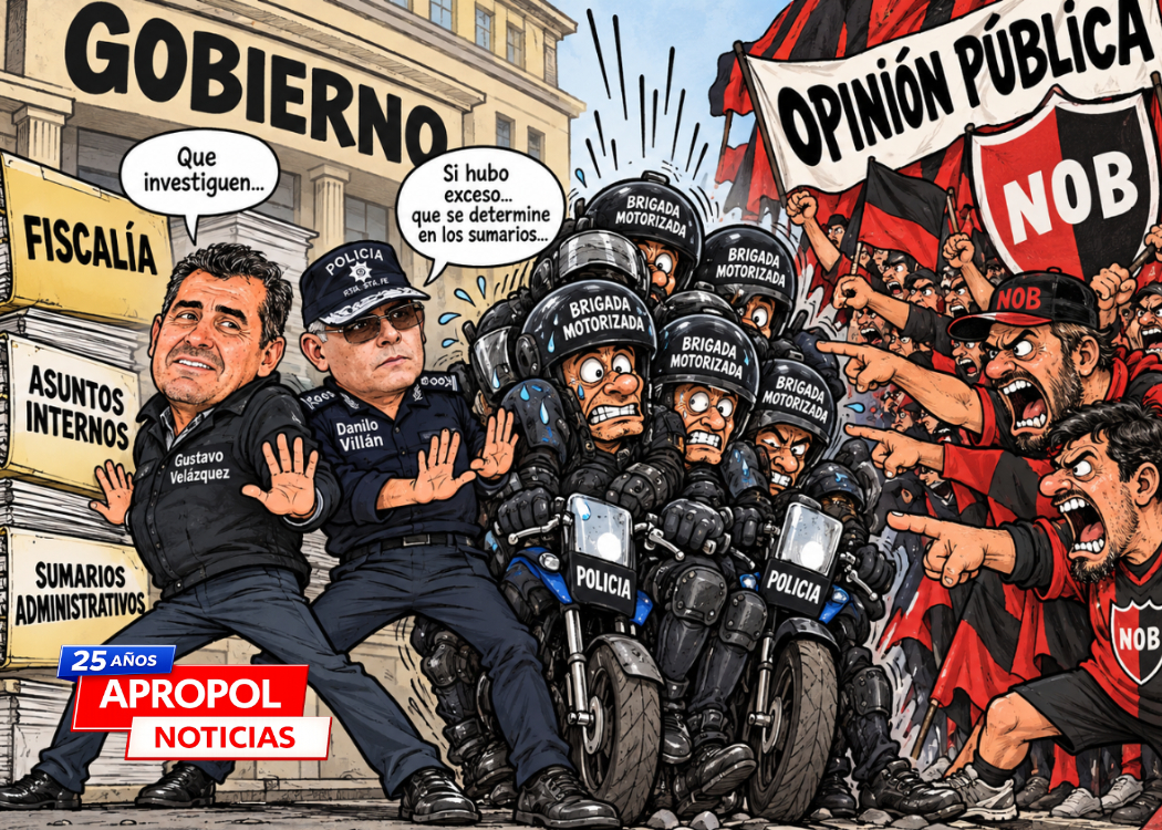 ¿La “tercera posición”? El Coloso, la Policía y la hora en que la conducción empieza a soltar la mano
