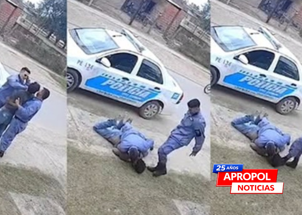 Apartan a dos policías filmados en un violento procedimiento