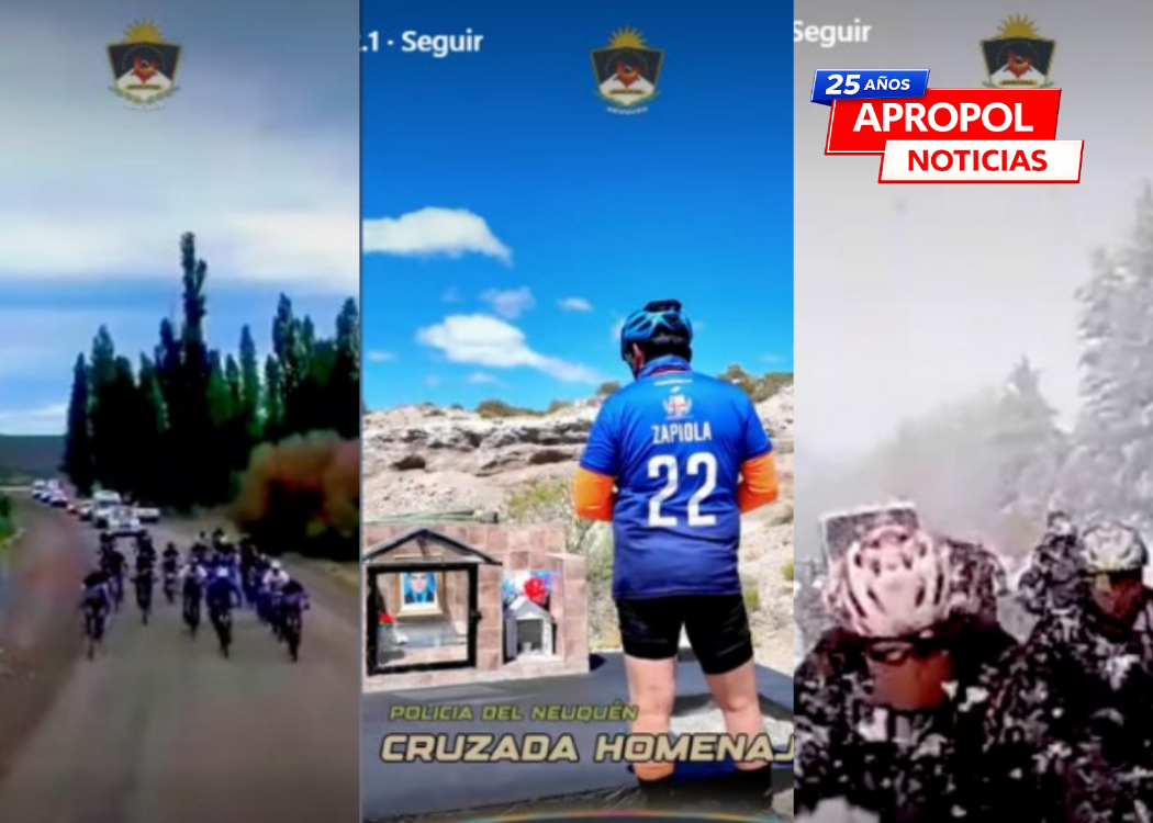 NEUQUÉN: una cruzada sobre ruedas para mantener viva la memoria de los policías caídos