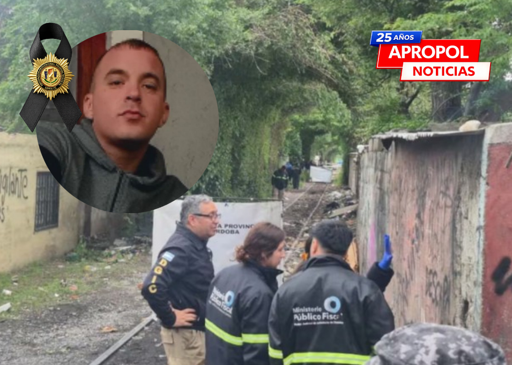 Córdoba: un policía murió atropellado por un tren mientras cumplía un servicio adicional de vigilancia