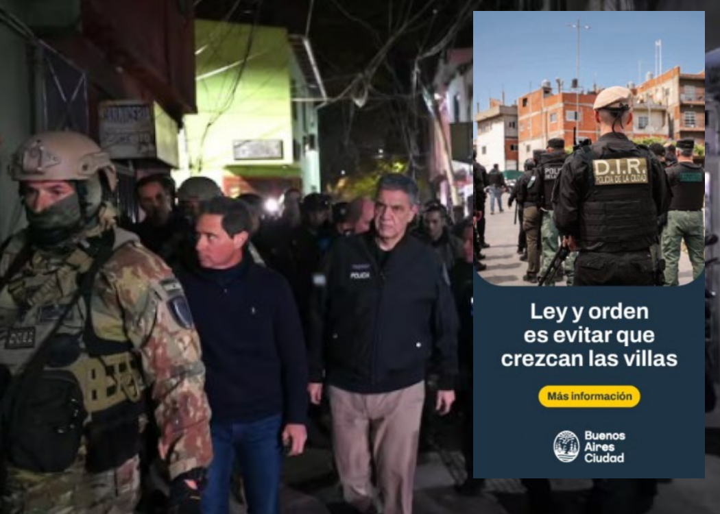El orden no se construye señalando a las villas