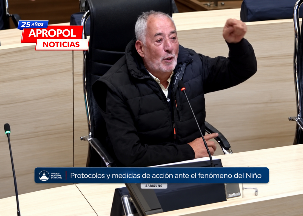 Ortolani encendió la alarma por el riesgo de inundaciones en la cuenca del Ludueña