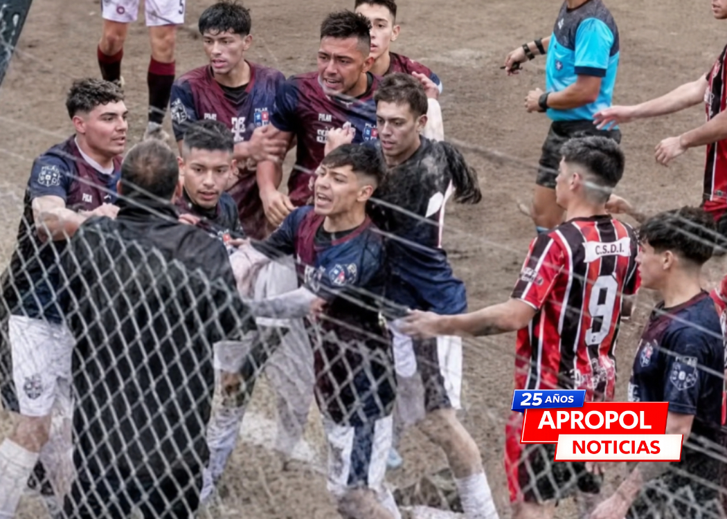 Golpearon a un policía en una cancha y el agresor se fue a su casa