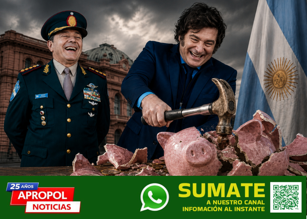 El Gobierno otorgó un “refuerzo” de apenas $50.000 a militares y fuerzas federales