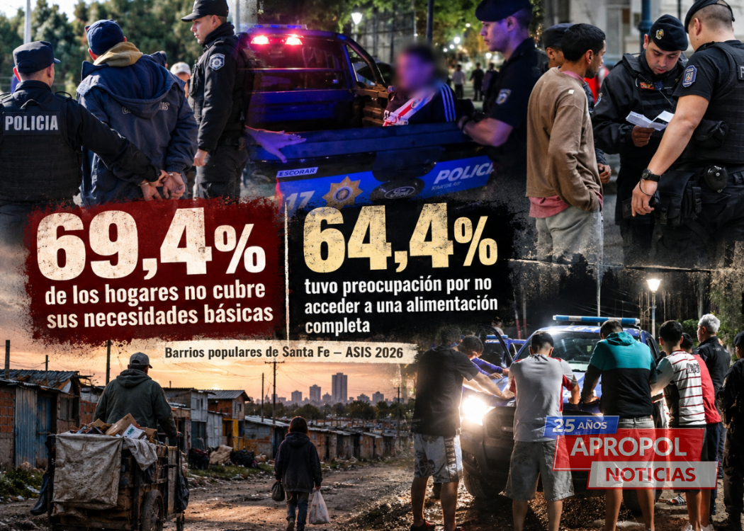 La política fabrica el conflicto y luego “policializa” su administración