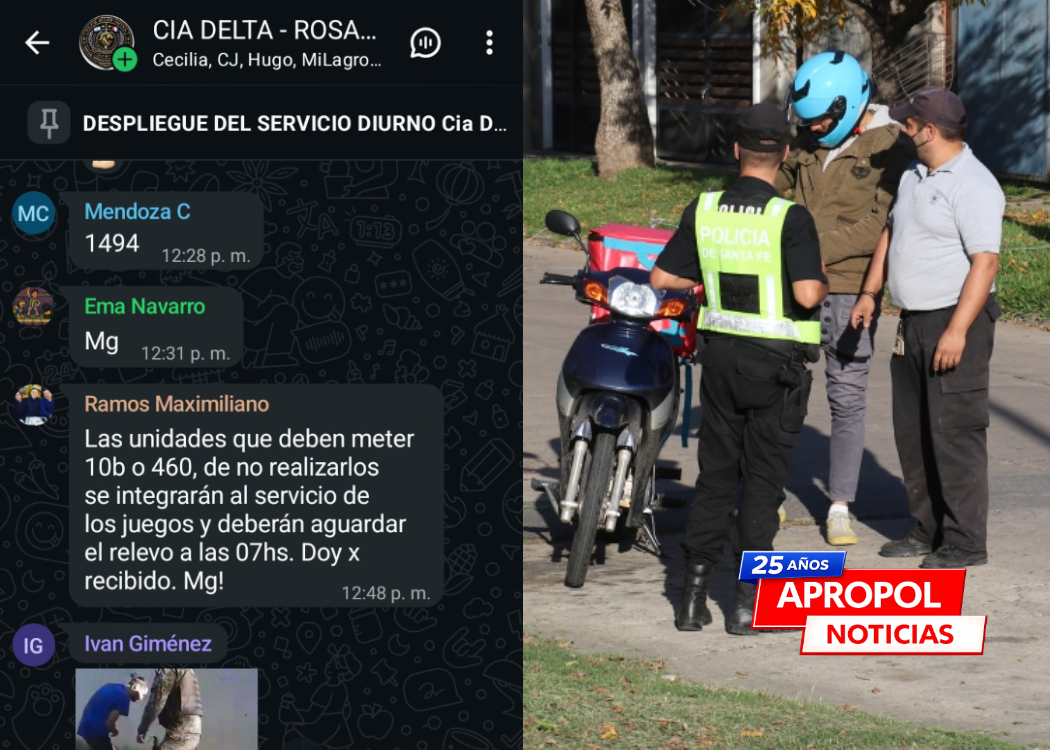 ROSARIO: denuncian que policías son presionados para “meter 10 bis o 460” y que, si no lo hacen, quedan recargados