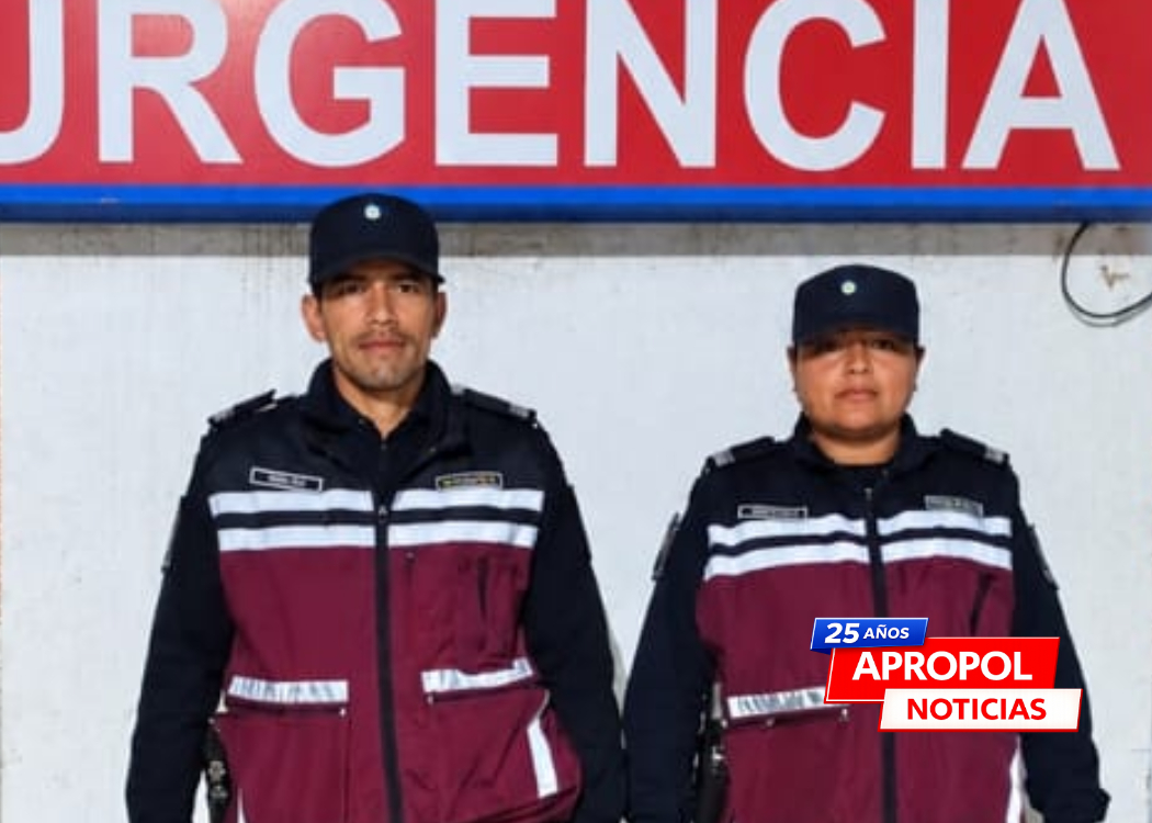 Salta: policías auxiliaron a un bebé con dificultades respiratorias y lograron estabilizarlo