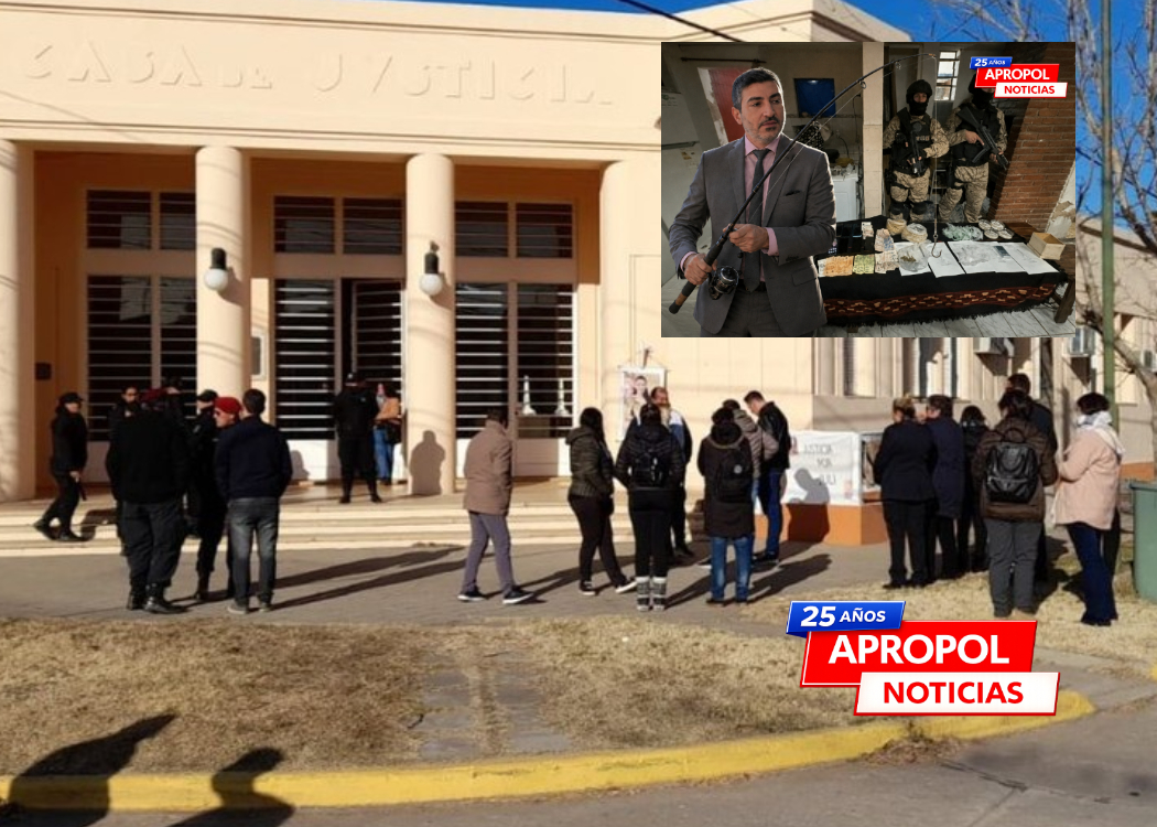 MELINCUÉ: una audiencia por dos policías detenidos abre más preguntas que respuestas