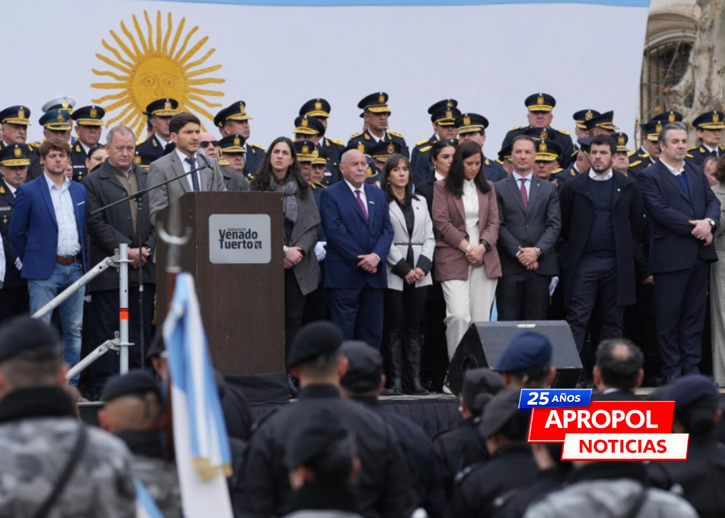Pullaro elogió a la Policía, pero en su aniversario no hubo anuncios sobre salarios ni condiciones de trabajo