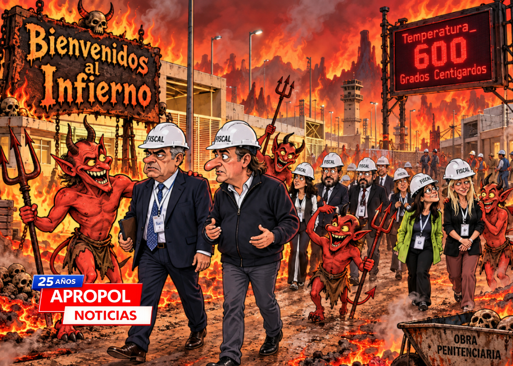 Después del discurso de Pullaro, llevaron a los fiscales de todo el país a “visitar el Infierno”