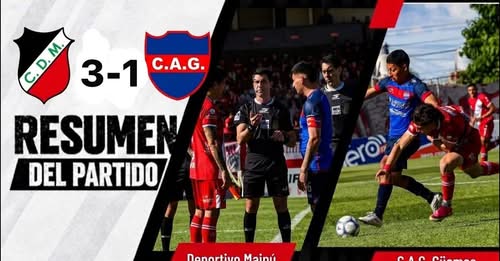 Deportivo Maipu (M) 3 Guemes (SdE) 1