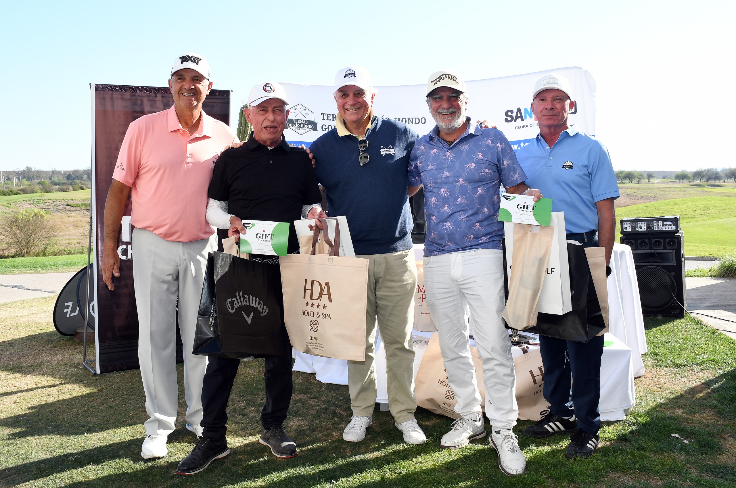 CULMINÓ EXITOSAMENTE EL IV TORNEO NACIONAL FOUR BALL SENIOR EN El GOLF TERMAS