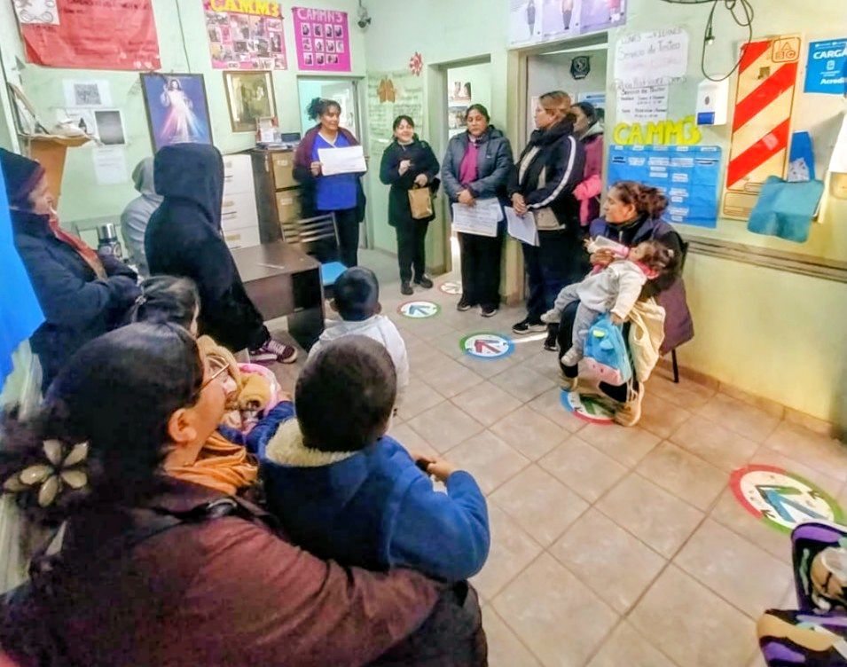 El municipio promovió el cuidado de la salud con un taller sobre enfermedades crónicas en el CAMM N° 3