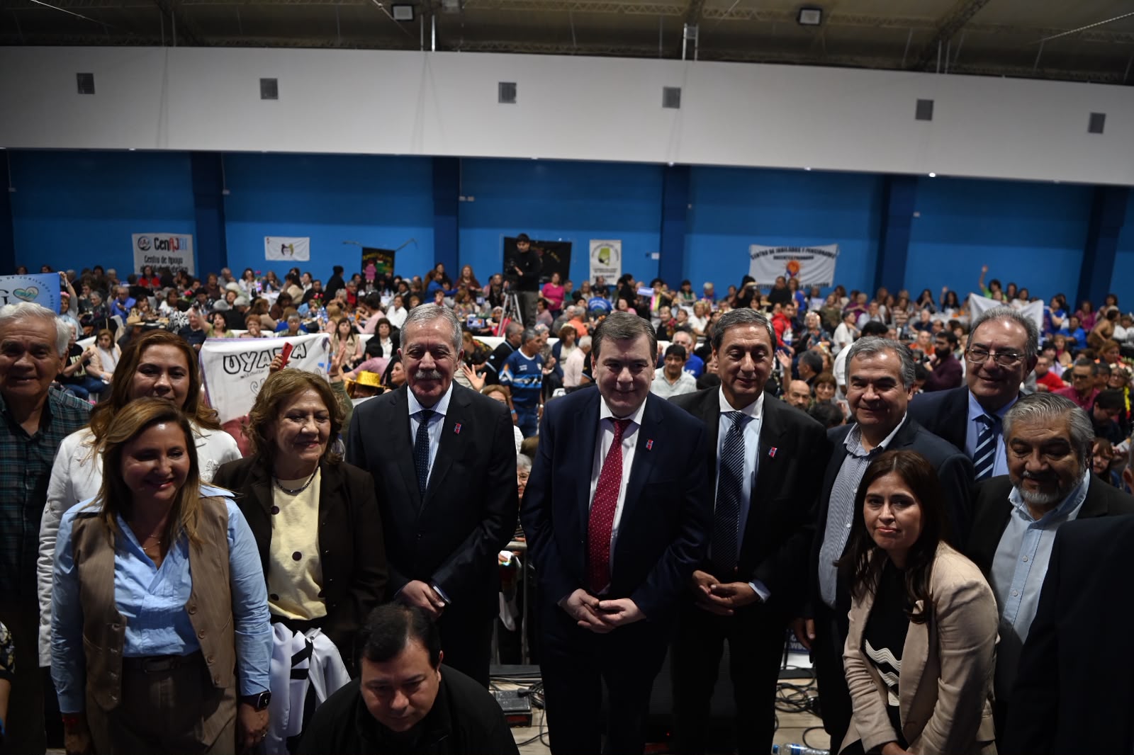 EL GOBERNADOR ELÍAS SUÁREZ PARTICIPÓ DE LOS FESTEJOS POR EL DÍA DE LOS JUBILADOS