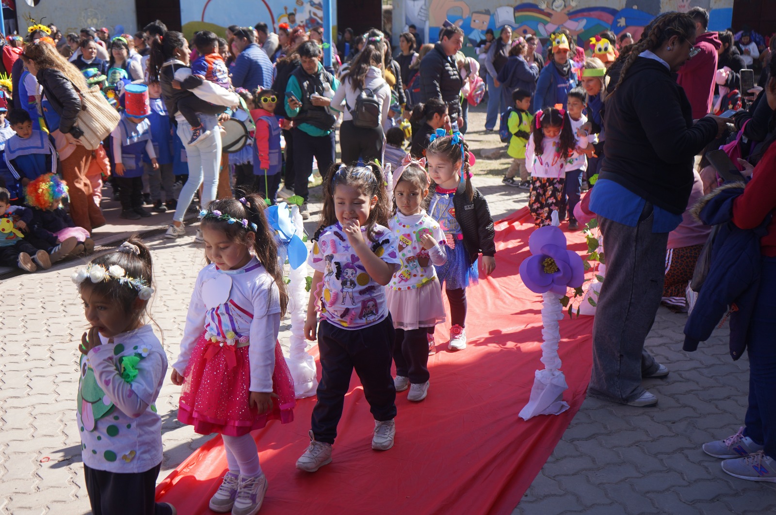 Jardines de infantes municipales celebraron la llegada de la primavera con actividades recreativas 