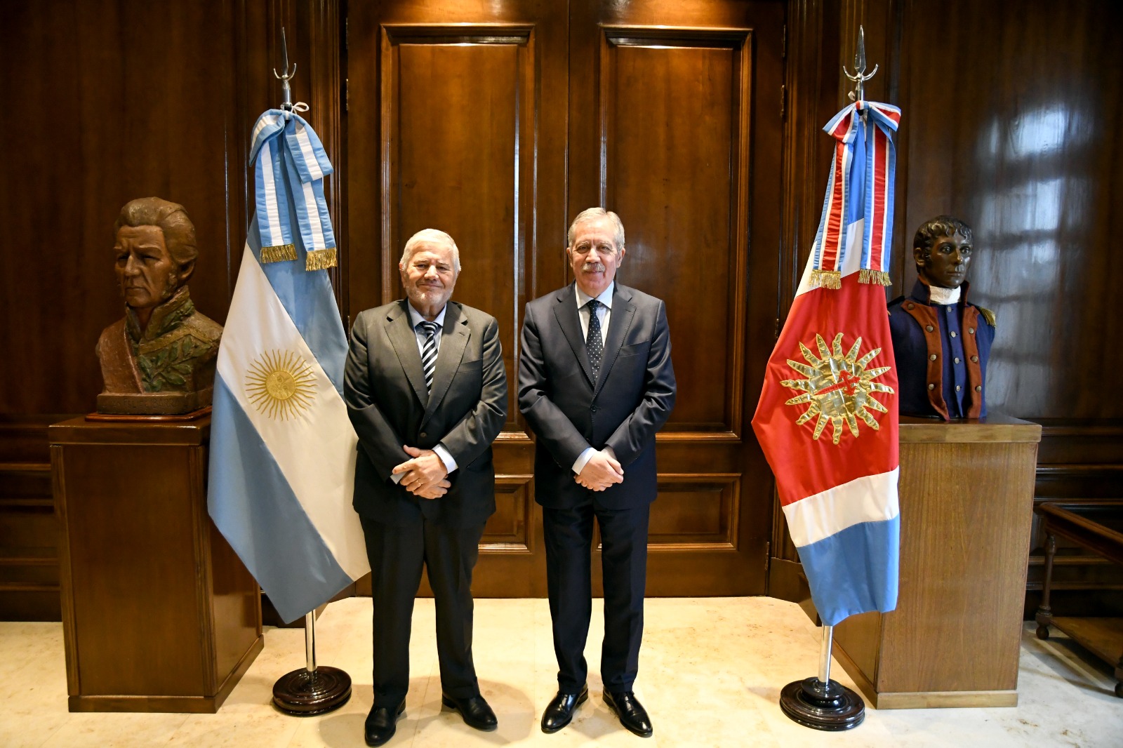 EL GOBERNADOR ELÍAS SUÁREZ RECIBIÓ AL PRESIDENTE DE LA COMISIÓN ARBITRAL DEL CONVENIO MULTILATERAL DE IMPUESTOS