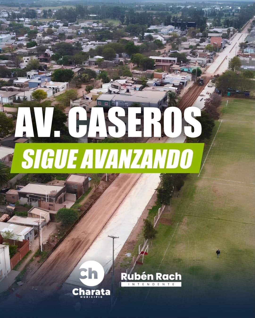 ACANZA EL ULTIMO TRAMO DE LA AVENIDA CASEROS 🚧