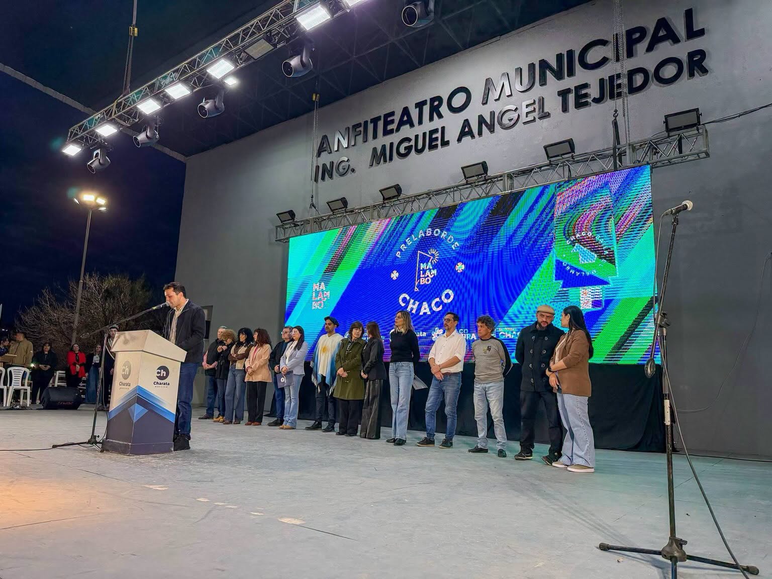 🥁Acto de apertura del PreLaborde Chaco 2026, en el Paseo del Sol, donde la danza, el malambo, la música y nuestras tradiciones son protagonistas.