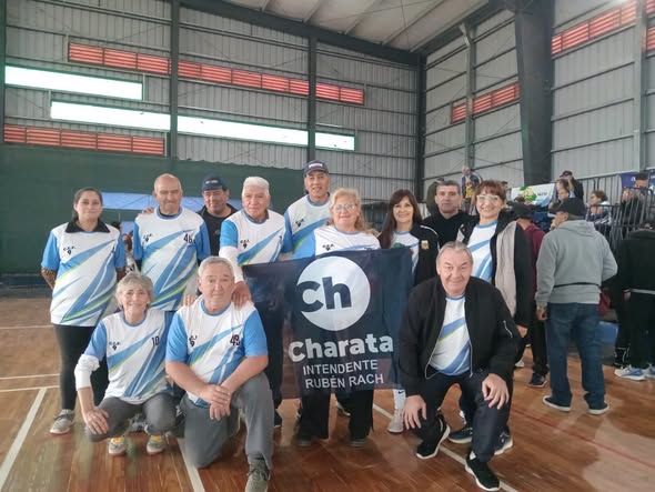 CHARATA TUVO UNA DESTACADA PARTICIPACIÓN EN EL PROVINCIAL DE CHACO JUEGA ADULTOS MAYORES
