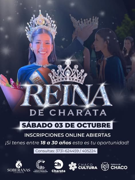 REINA DE CHARATA 2026 👑
