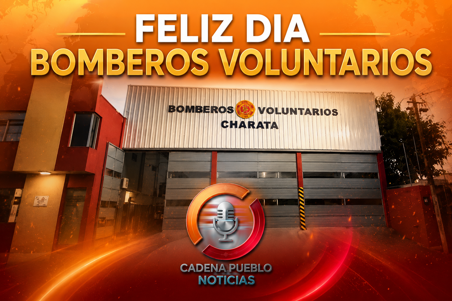 2 DE JUNIO DIA NACIONAL DEL BOMBERO VOLUNTARIO