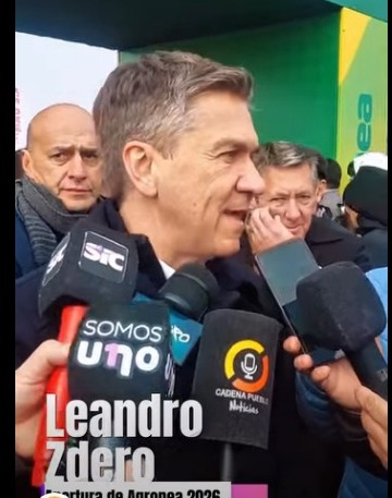 LEANDRO ZDERO “ ESTE ES EL CHACO QUE SOÑAMOS FRENTE A UNA ARGENTINA QUE SE ABRIO AL MUNDO “