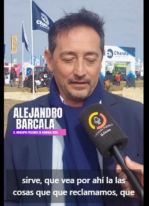 ALEJANDRO BARCALA “ LO QUE GENERA À CHARATA ESTÁ MUESTRA ES IMPRESIONANTE “
