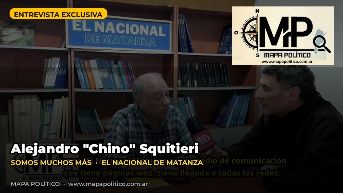 Alejandro «Chino» Squitieri PROGRAMA «SOMOS MUCHOS MAS» STREAMING EL NACIONAL DE MATANZA