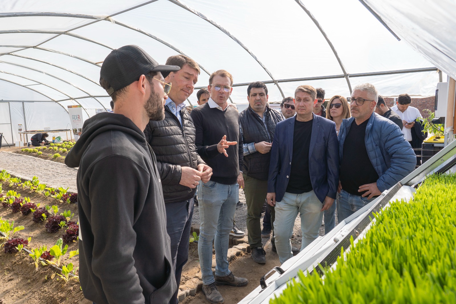 ADER incorporó un sistema de hidroponía para producir alimentos y capacitar a la comunidad