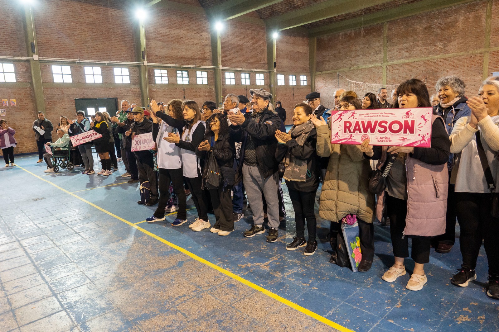 Comenzó en Rawson la etapa zonal de los Juegos Chubutenses para Personas Mayores