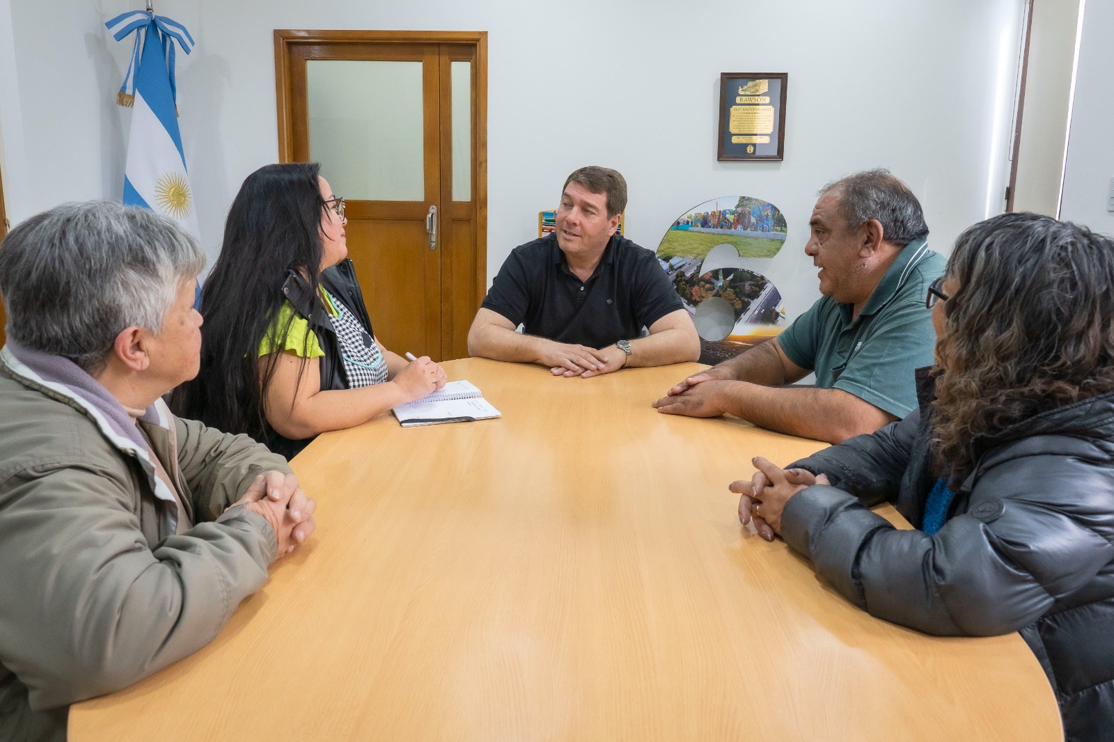 La Fundación Sagrado Corazón comenzó a preparar el terreno para su futura sede en Rawson