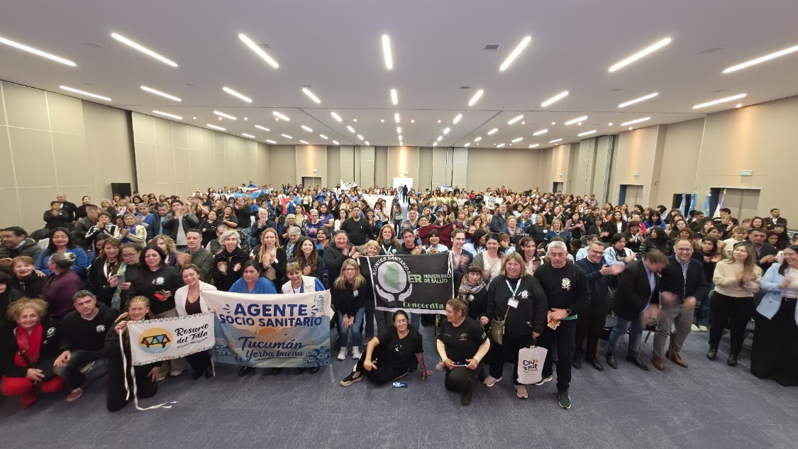 Con más de 500 participantes, comenzó en Trelew la Convención Nacional e Internacional de Trabajadores Comunitarios de Salud