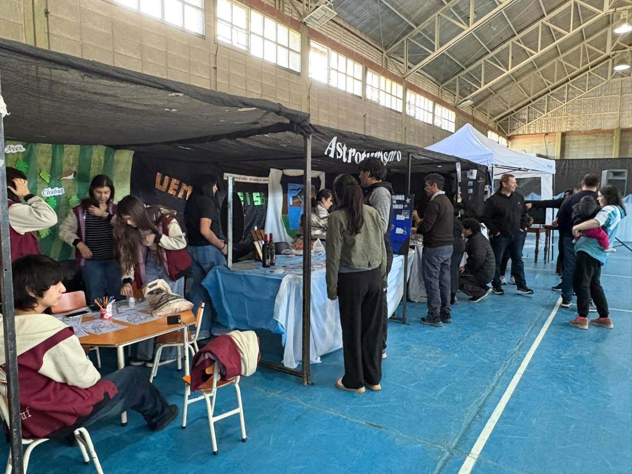 El Gobierno provincial acompañó la 7ª edición de la Expo Turismo en Las Plumas