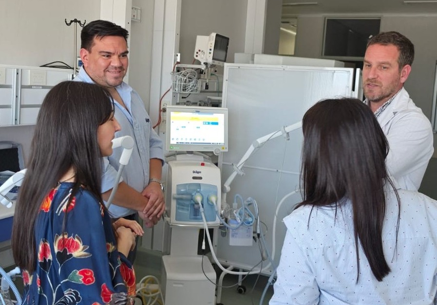 El Hospital “María Humphreys” incorporó un respirador de última generación para fortalecer la atención neonatal de alta complejidad