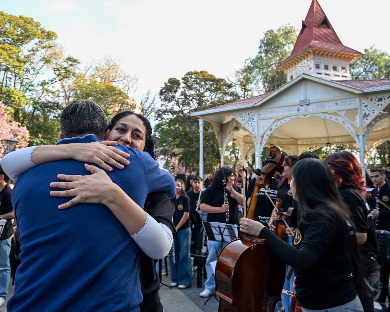 La Orquesta del barrio INTA de Trelew toca en el Colón y se transmitirá en vivo en el Gimnasio 1