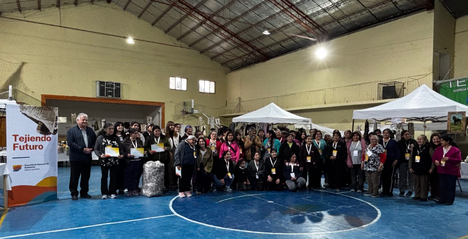Tecka fue sede del Primer Concurso de Arte Textil de Lana del Chubut