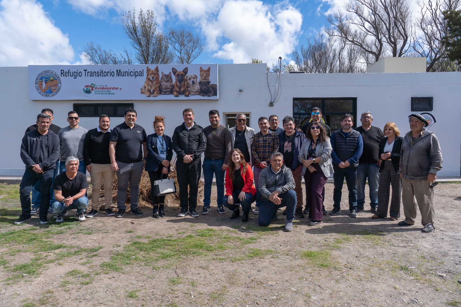 Veterinaria y Saneamiento inauguró sus nuevas instalaciones en el exzoológico de Rawson