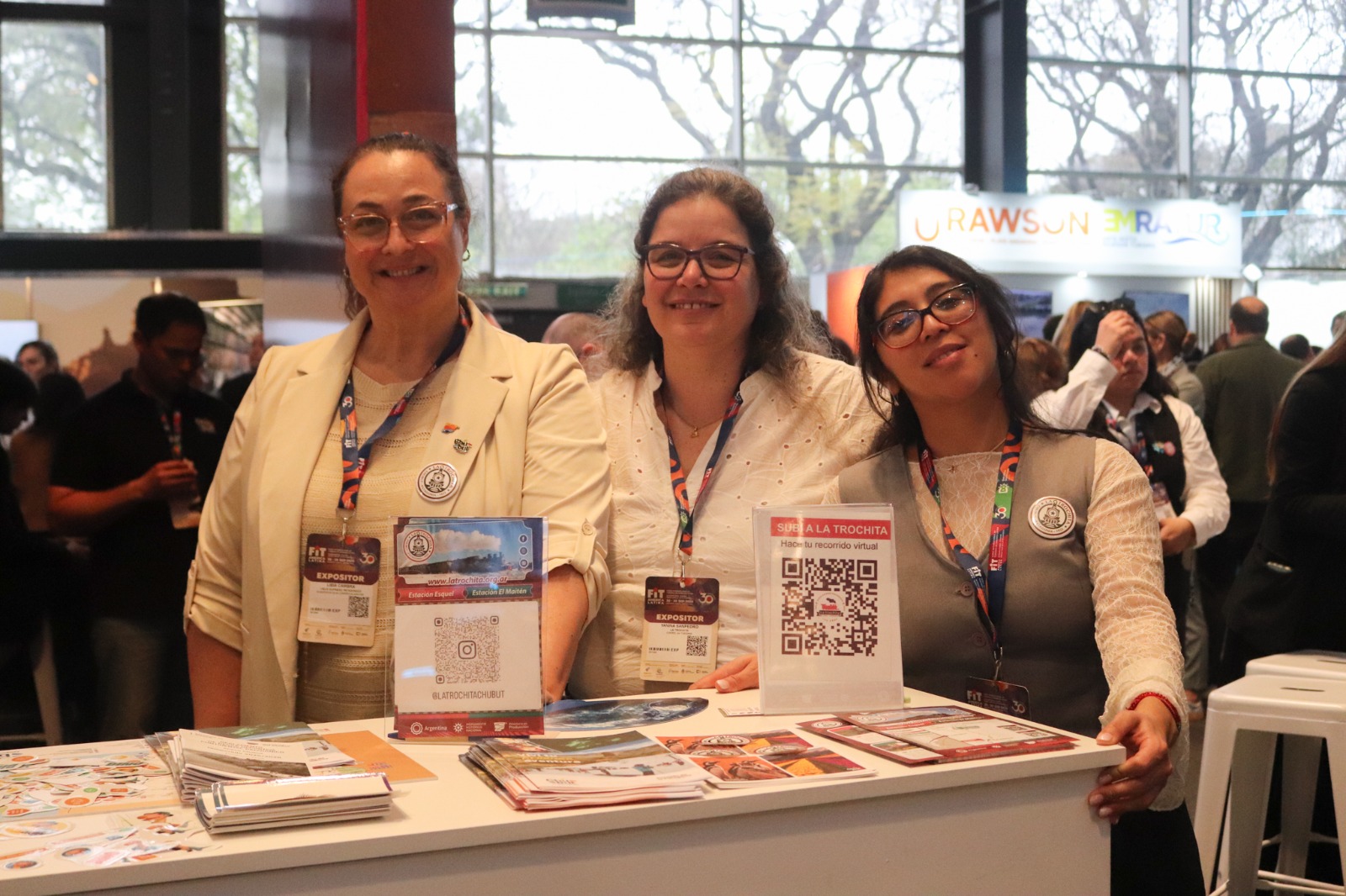 Provincia promocionó a “La Trochita” en la Feria Internacional de Turismo
