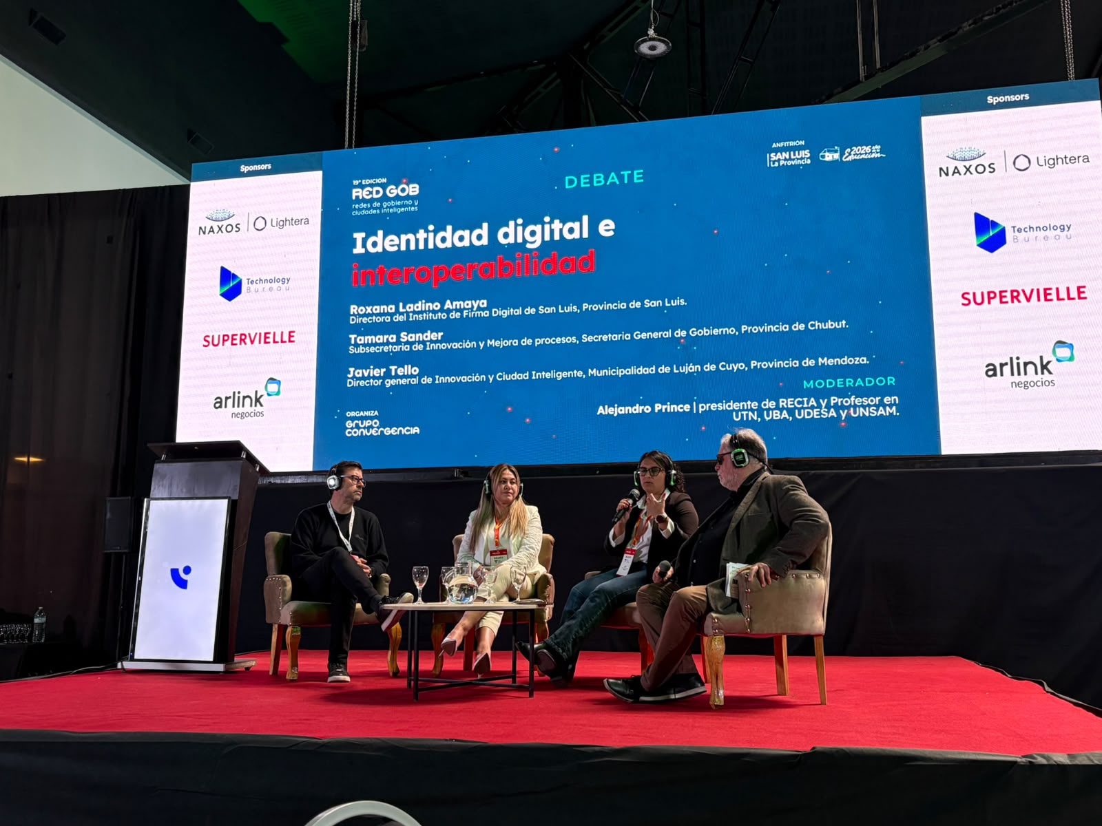 Chubut participó del encuentro Redes de Gobierno y Ciudades Inteligentes