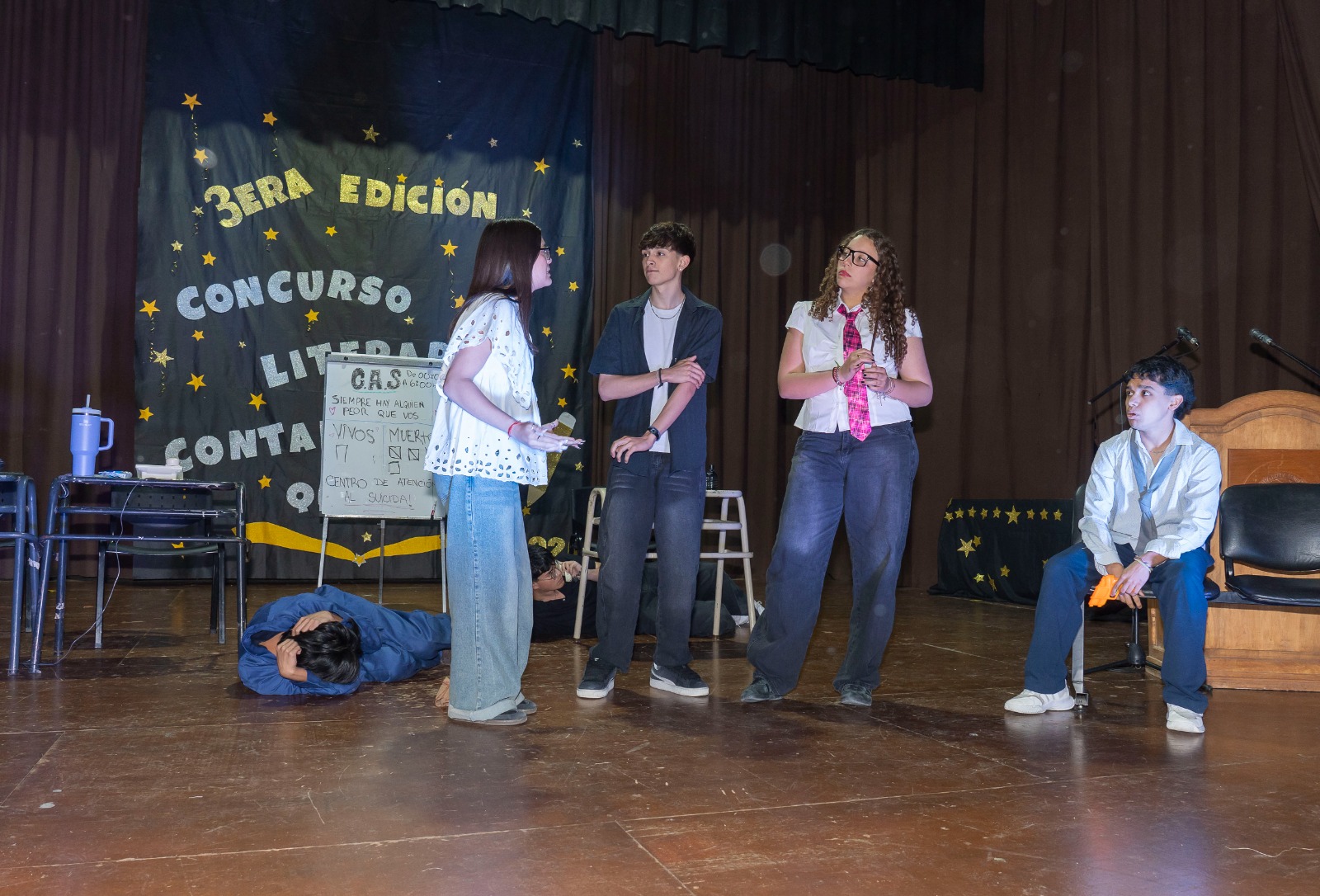 El certamen literario “Contala como quieras” distinguió a estudiantes tras evaluar 175 producciones