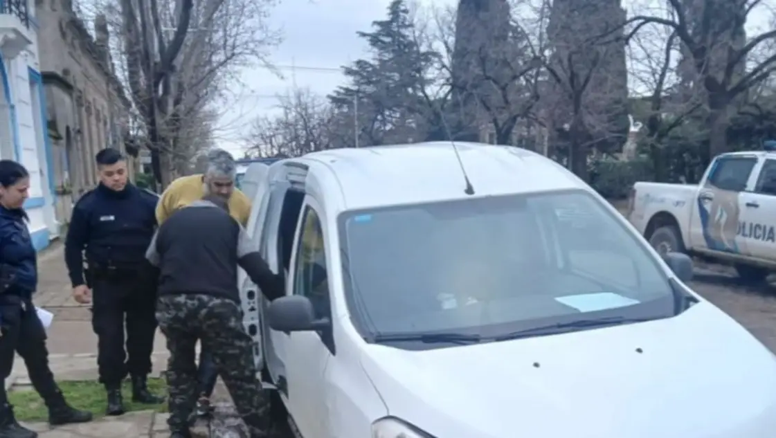 Trasladan al detenido Alberto Del Valle a la cárcel de Saavedra