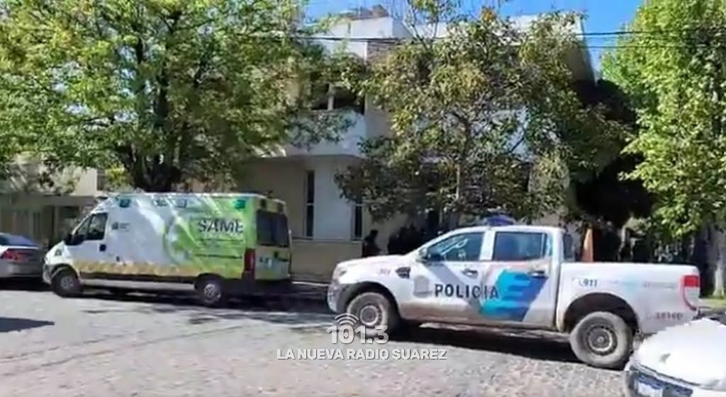 Conmoción en el centro de Coronel Suárez por un herido por arma de fuego