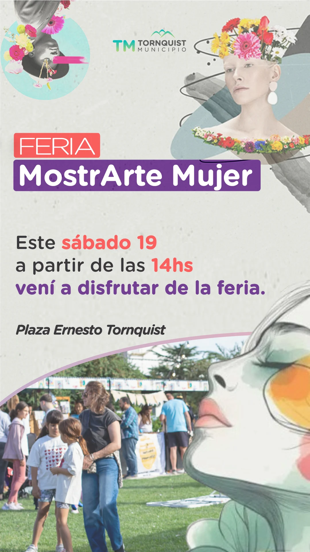 Este sábado se realizará una nueva edición de la Feria Mostrarte, en el sector ferial de la Plaza Ernesto Tornquist
