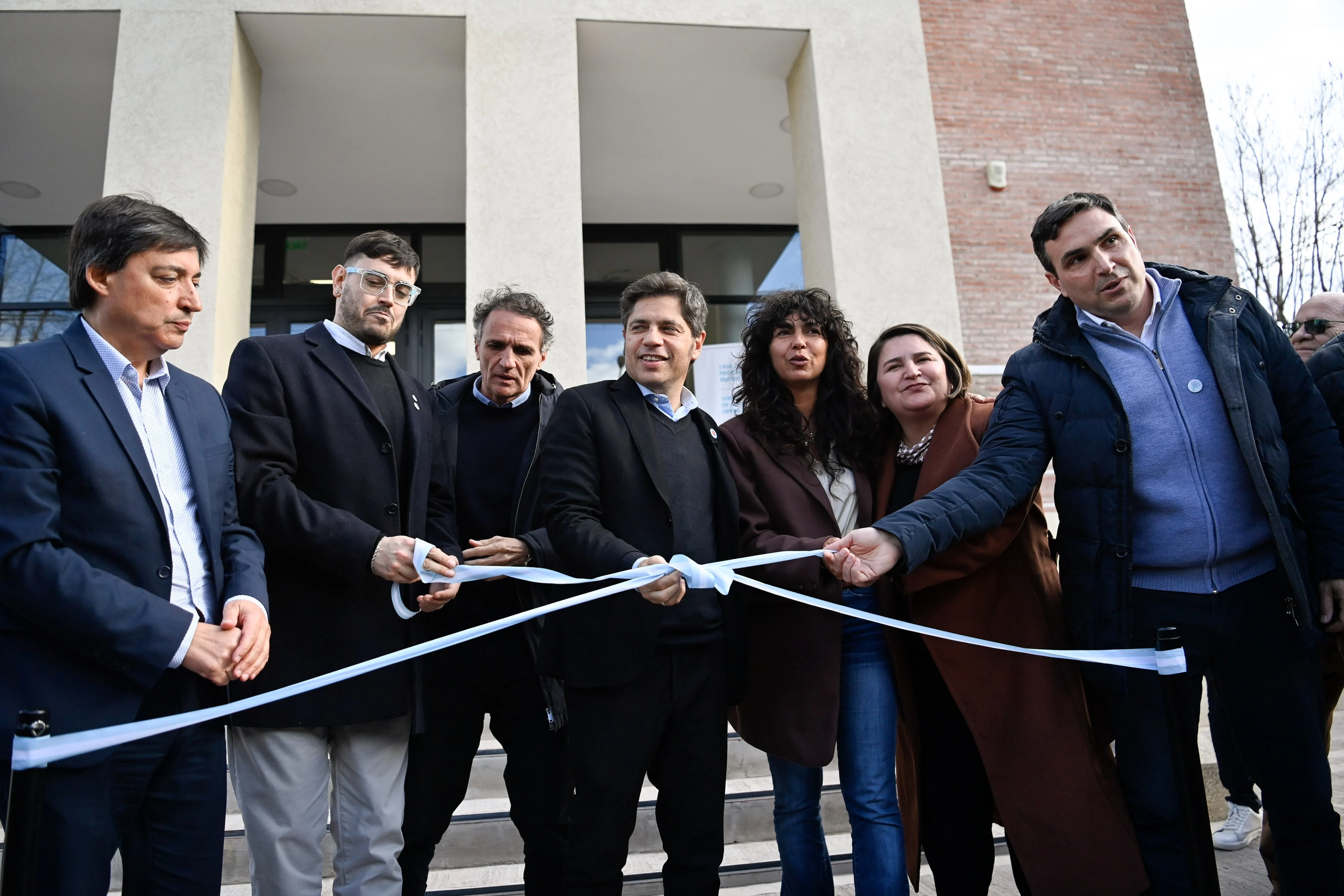 Marisol Merquel acompañó a Kicillof en la inauguración de la Casa de la Provincia en Pigüé