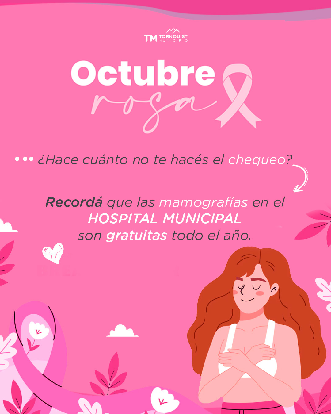 Octubre Rosa: la prevención del cáncer de mama se sostiene durante todo el año